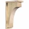 Ekena Millwork Huntington Rough Sawn Corbel w/Backplate, Douglas Fir, 6"W x 12"D x 20"H COR06X12X20HUN01RDF - alternate 1
